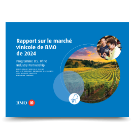 Couverture du rapport BMO sur le marché du vin 2024