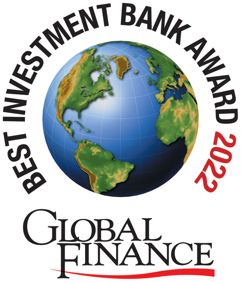 Best Investment Bank Award 2022, Global Finance